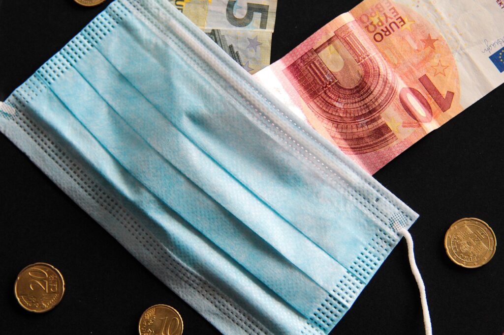 coronavirus, covid-19, pandemic, disease, sars-cov-2, outbreak, quarantine, mask, infection, china, protection, transmission, cost, economy, crisis, world, worldwide, healthcare, epidemic, respirator, outcome, finance, market, financial, business